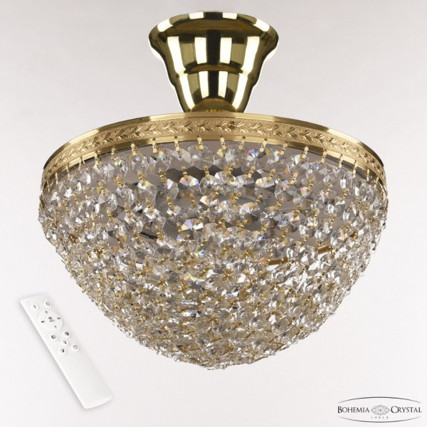 Люстра светодиодная хрустальная 19321/25IV/LED-DIM G Bohemia Ivele Crystal