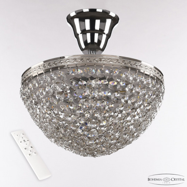 Люстра светодиодная хрустальная 19321/25IV/LED-DIM Ni Bohemia Ivele Crystal