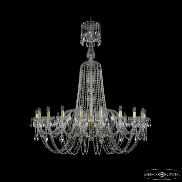 Люстра хрустальная 1402/20/460/XL-146 G