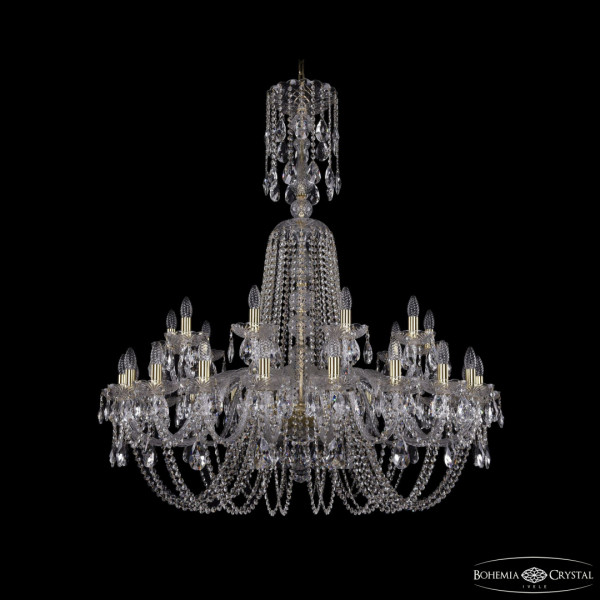 Люстра хрустальная 1402/20+10/400/XL-130 G