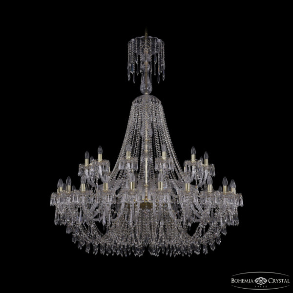 Люстра хрустальная 1403/24+12/530/XL-160 G