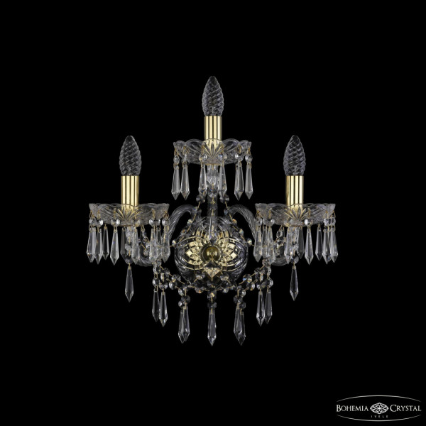 Бра хрустальные 1403B/2+1/160/XL G