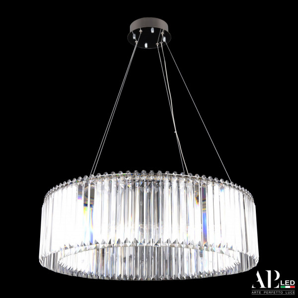 Люстра светодиодная хрустальная SH09.73.A.Ni.4000 APL LED