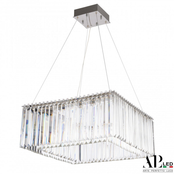 Люстра светодиодная хрустальная SH10.52.A.Ni.4000 APL LED