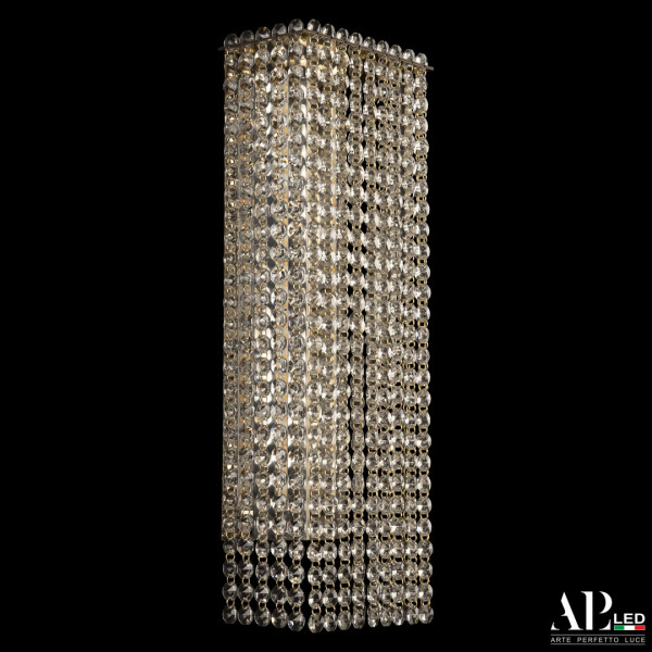 Бра светодиодные хрустальные SH500.B1.16-45.A.Gd.3000 APL LED