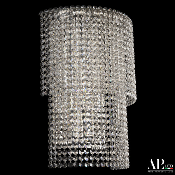 Бра светодиодные хрустальные SH500.B4.35-45.A.Ni.4000 APL LED