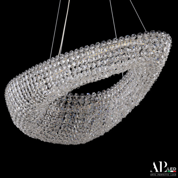 Люстра светодиодная хрустальная SH509.0.70.A.Ni.3000 APL LED