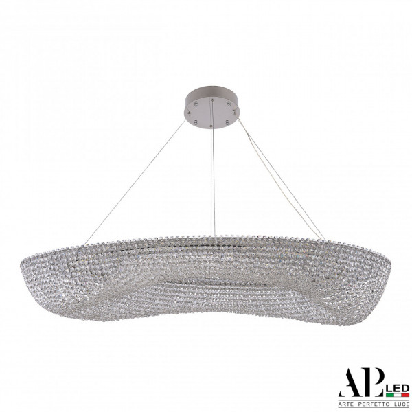 Люстра светодиодная хрустальная SH523.0.120.A.Ni.4000 APL LED