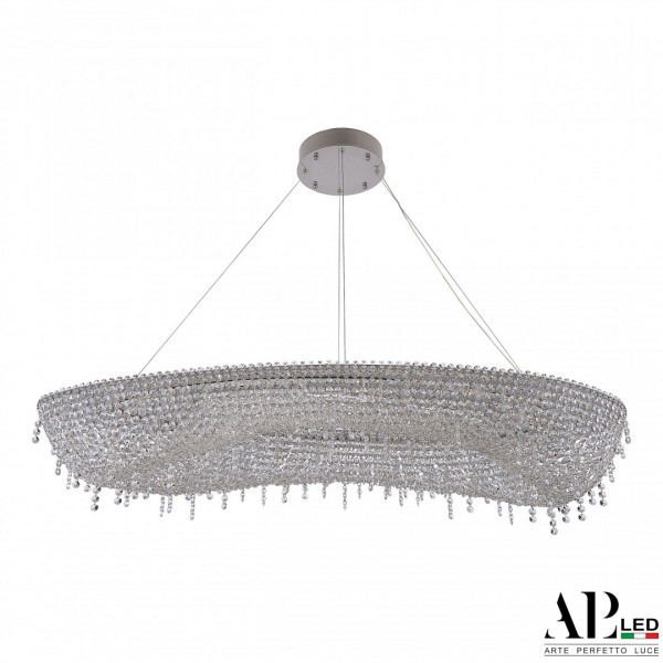 Люстра светодиодная хрустальная SH523.0.120.B.Ni.4000 APL LED