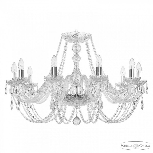 Люстра хрустальная 101/10/300 Ni Bohemia Ivele Crystal