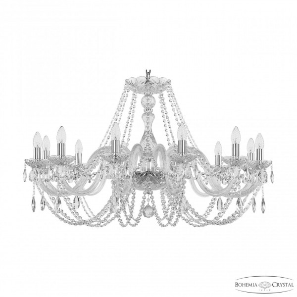 Люстра хрустальная 101/12/360 Ni Bohemia Ivele Crystal