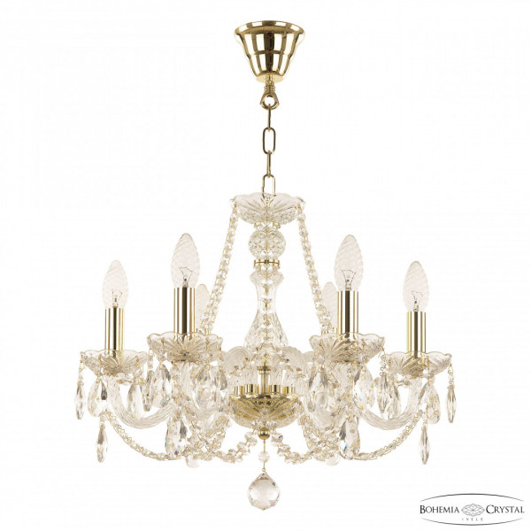 Люстра хрустальная 101/6/165 G Bohemia Ivele Crystal