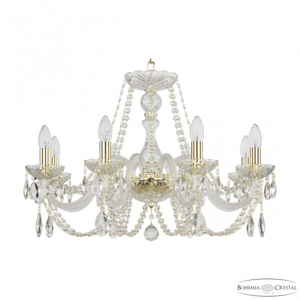 Люстра хрустальная 101/8/240 G Bohemia Ivele Crystal