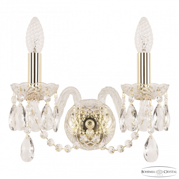 Бра хрустальные 101B/2/141 G Bohemia Ivele Crystal