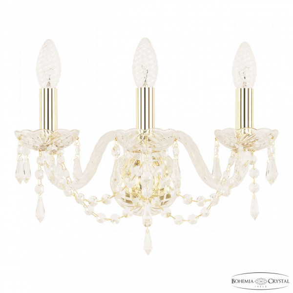 Бра хрустальные 104B/3/141 G Bohemia Ivele Crystal