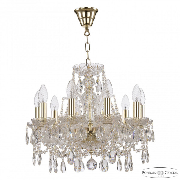 Люстра хрустальная 105/10/141 G Bohemia Ivele Crystal