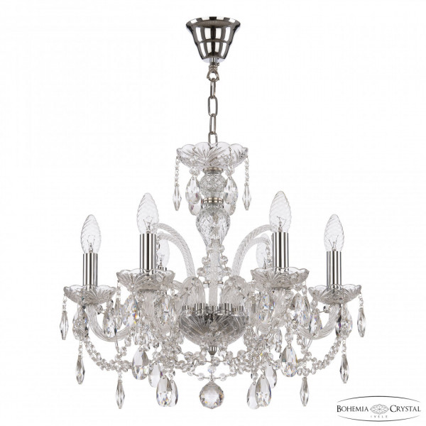 Люстра хрустальная 105/6/165 Ni Bohemia Ivele Crystal