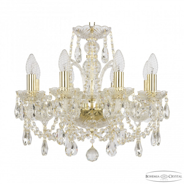 Люстра хрустальная 105/8/141 G Bohemia Ivele Crystal