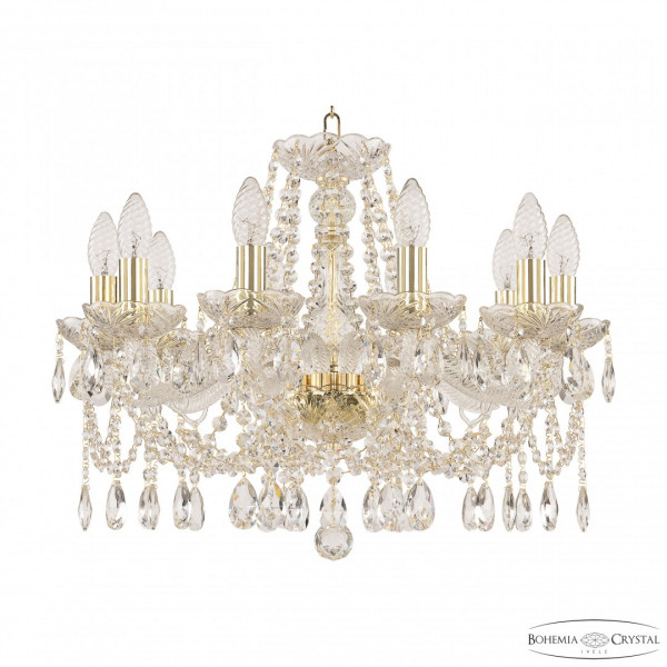 Люстра хрустальная 107/10/200 G Bohemia Ivele Crystal