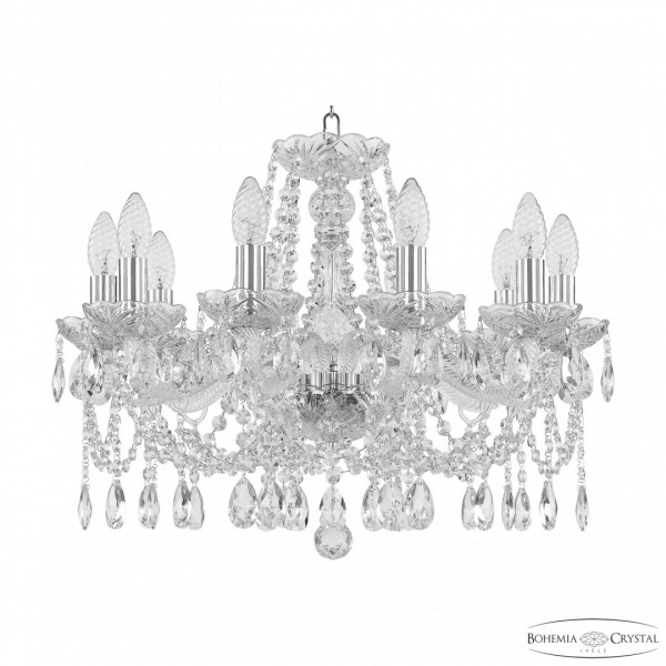 Люстра хрустальная 107/10/200 Ni Bohemia Ivele Crystal