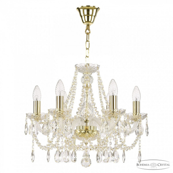 Люстра хрустальная 107/6/165 G Bohemia Ivele Crystal