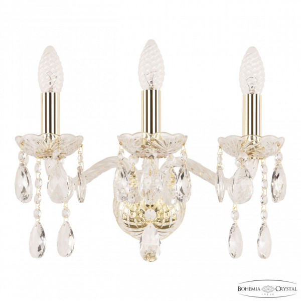 Бра хрустальные 107B/3/141 G Bohemia Ivele Crystal