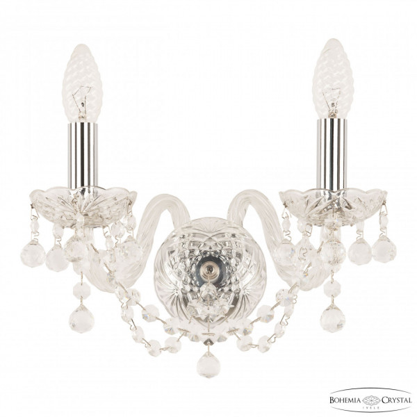 Бра хрустальные 108B/2/141 Ni Bohemia Ivele Crystal