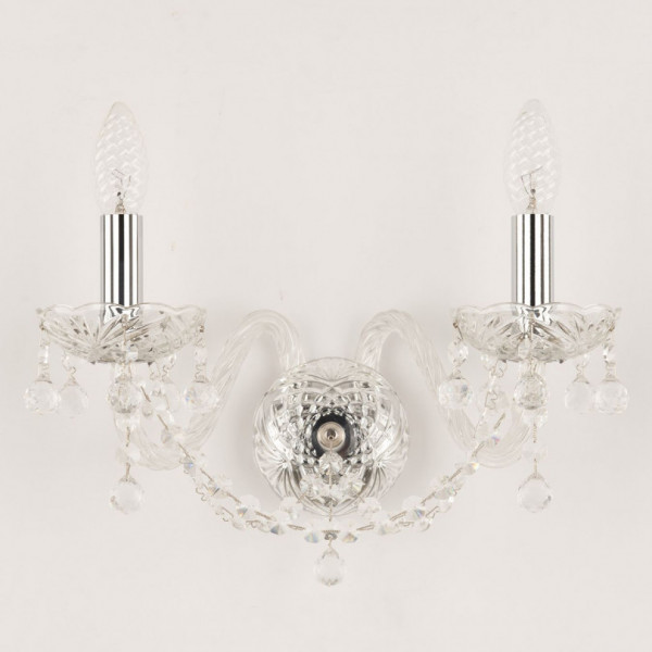 Бра хрустальные 108B/2/165 Ni Bohemia Ivele Crystal