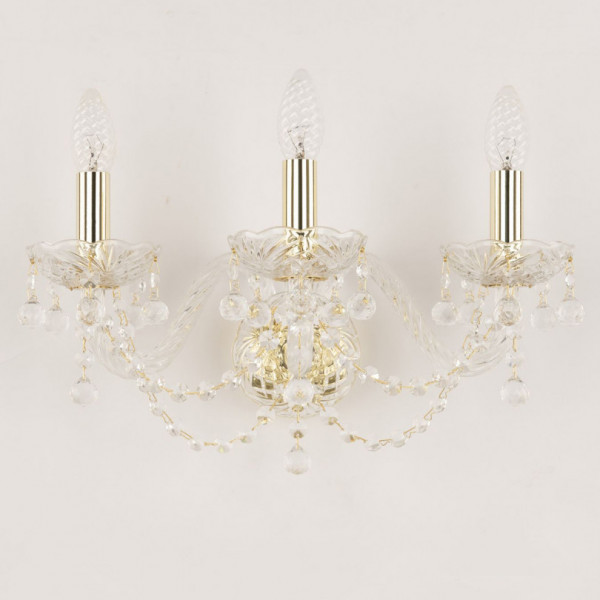 Бра хрустальные 108B/3/165 G Bohemia Ivele Crystal