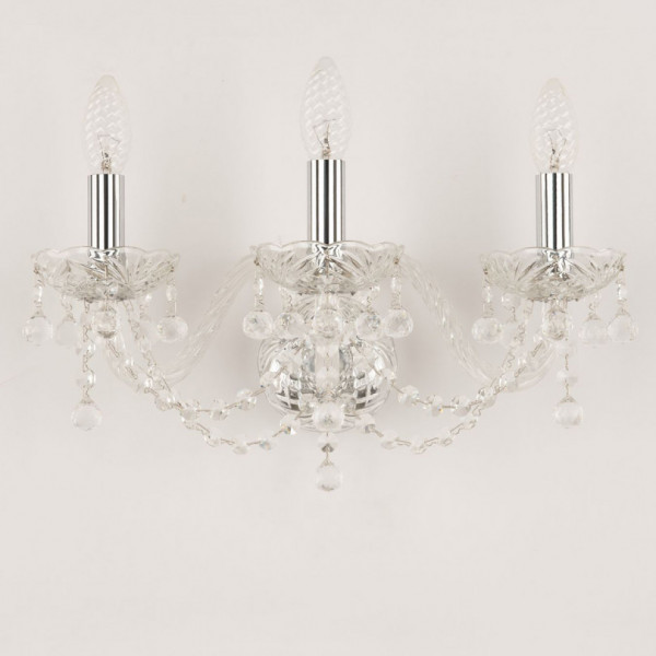 Бра хрустальные 108B/3/165 Ni Bohemia Ivele Crystal