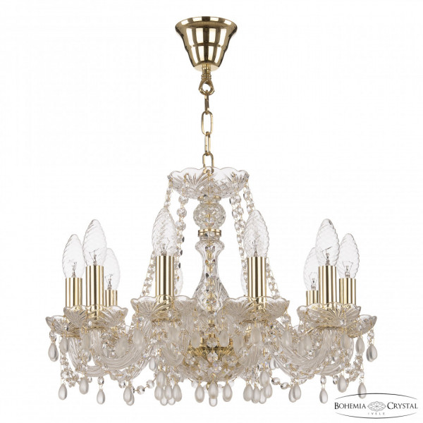 Люстра хрустальная 112/10/165 G V0300 Bohemia Ivele Crystal