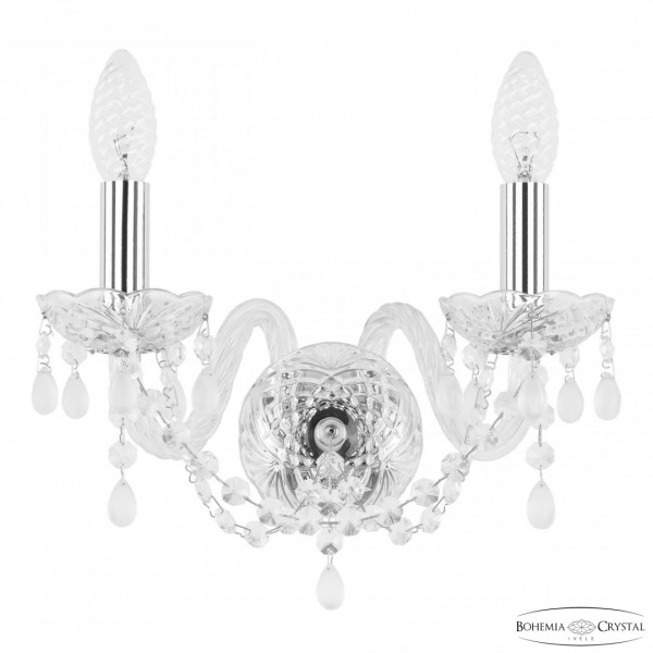 Бра хрустальные 112B/2/141 Ni V0300 Bohemia Ivele Crystal