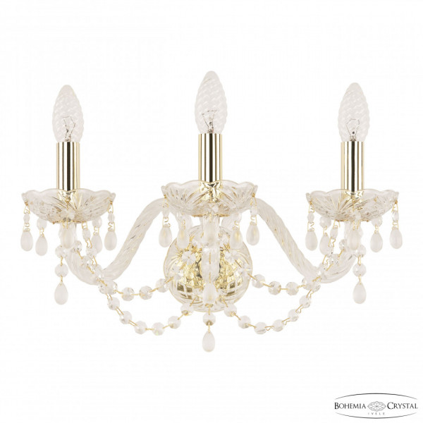 Бра хрустальные 112B/3/165 G V0300 Bohemia Ivele Crystal