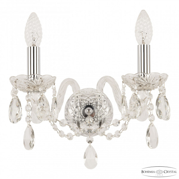 Бра хрустальные 116B/2/141 Ni Bohemia Ivele Crystal
