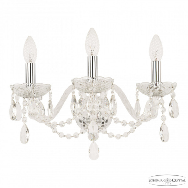 Бра хрустальные 116B/3/165 Ni Bohemia Ivele Crystal