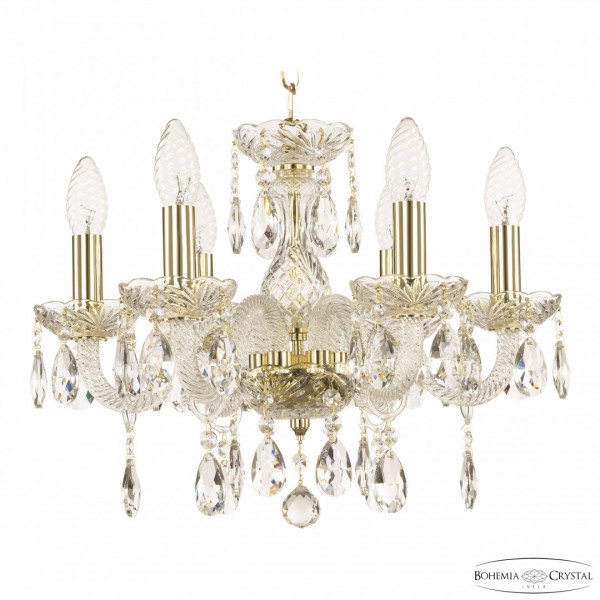 Люстра хрустальная 117/6/141 G Bohemia Ivele Crystal