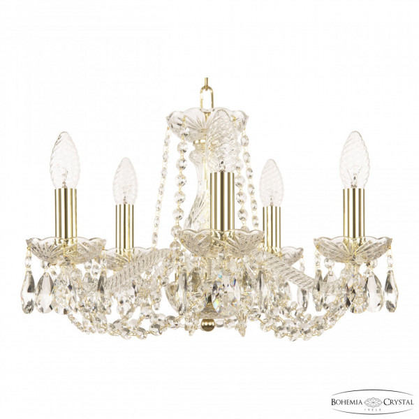 Люстра хрустальная 119/5/141 G Bohemia Ivele Crystal