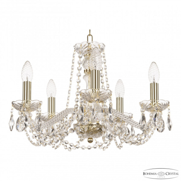 Люстра хрустальная 119/5/165 G Bohemia Ivele Crystal