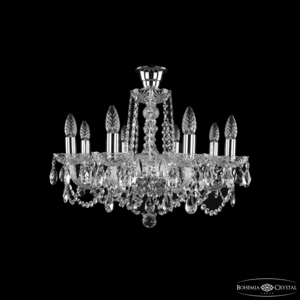 Люстра хрустальная 1402/8/195 Ni Tube Bohemia Ivele Crystal