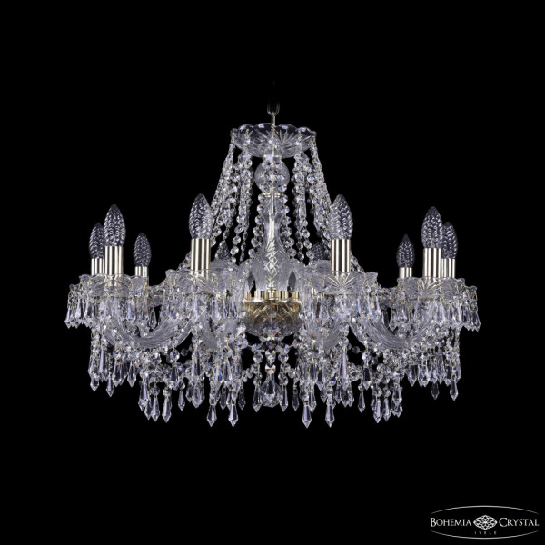 Люстра хрустальная 1403/10/240 G Bohemia Ivele Crystal