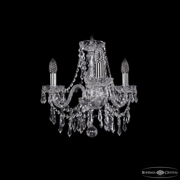 Люстра хрустальная 1403/3/141 Ni Bohemia Ivele Crystal