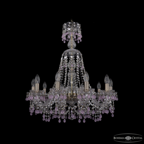 Люстра хрустальная 1410/10/240/XL-74 Pa V7010 Bohemia Ivele Crystal
