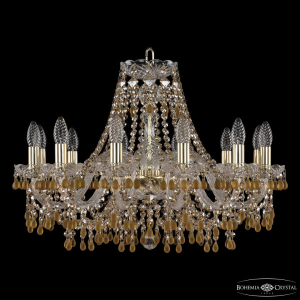 Люстра хрустальная 1410/12/240 G V1003 R721 Bohemia Ivele Crystal