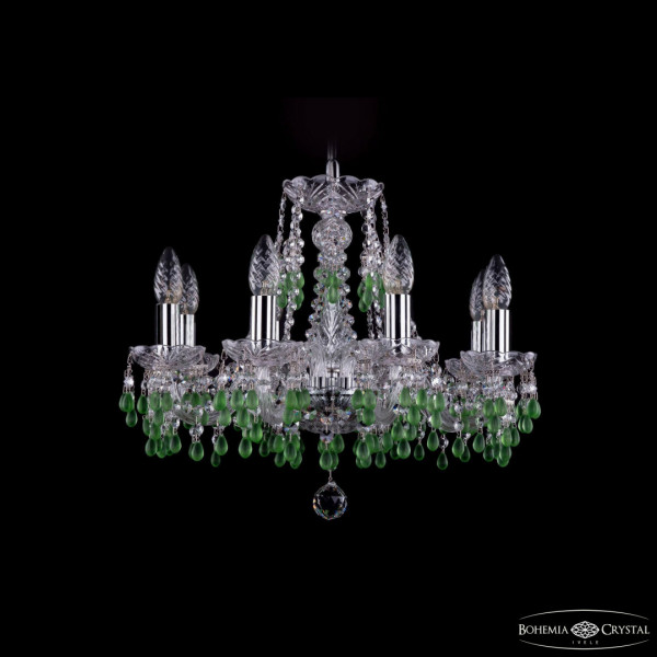 Люстра хрустальная 1410/6/160 Ni V5001 Bohemia Ivele Crystal
