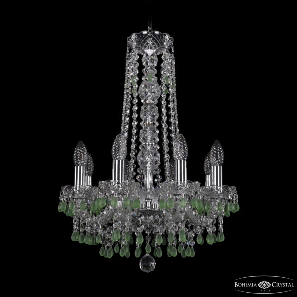 Люстра хрустальная 1410/8/141/h-60 Ni V5001 Bohemia Ivele Crystal