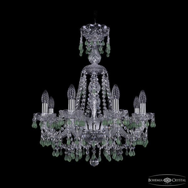 Люстра хрустальная 1410/8/195/XL-66 Ni V5001 Bohemia Ivele Crystal