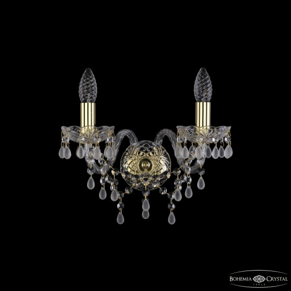 Бра хрустальные 1410B/2/141 G V0300 Bohemia Ivele Crystal