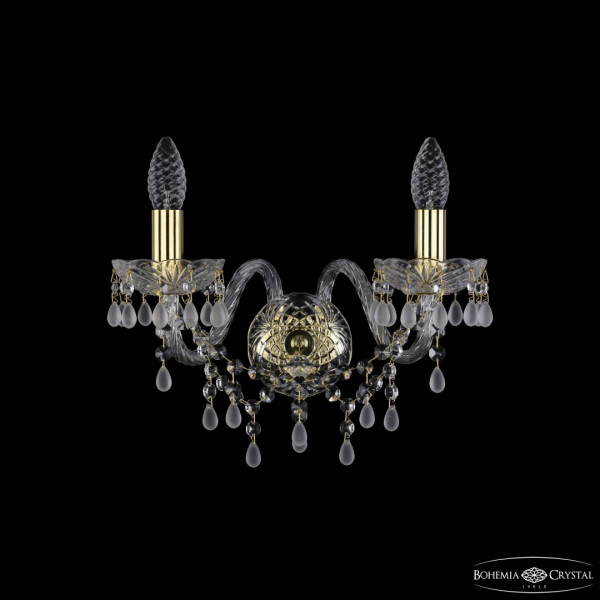 Бра хрустальные 1410B/2/160 G V0300 Bohemia Ivele Crystal