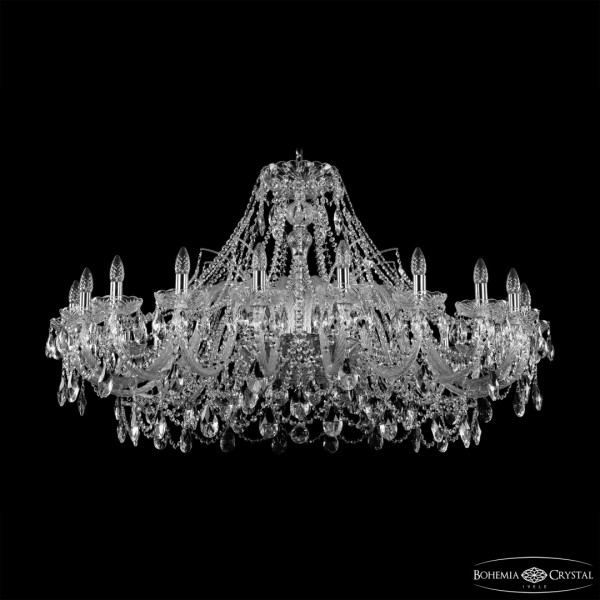 Люстра хрустальная 1411/20/460 Ni Bohemia Ivele Crystal