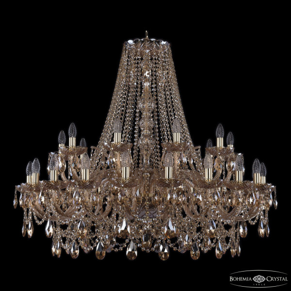 Люстра хрустальная 1411/20+10/400 G M721 Bohemia Ivele Crystal
